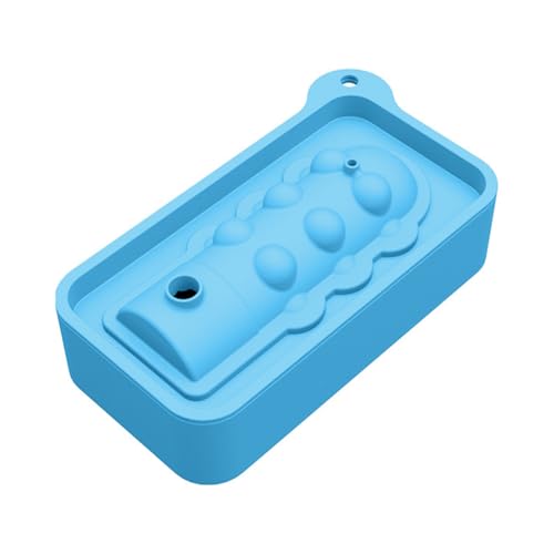 AMZLORD Silicon - -Form -Eiswürfelformen Tablett for DIY -Kuchen -Triebkollegen (blau) von AMZLORD