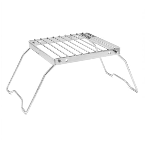 Outdoor -Klappkocher -Herdhalter Camping Barbecue -Rack for Outdoor -Picknick (2pcs) von AMZLORD