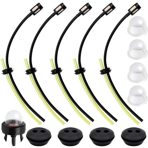 AMZSKU Universal Benzinfilter Kit, Benzinschlauch Dichtung, Benzinfilter Kit, Universal Benzinfilter Ersatzteile Benzinschlauch Dichtung für Motorsense Erdbohrer Heckenschere Freischneider Hochentaste von AMZSKU
