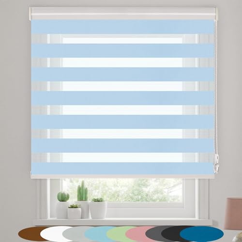 Thermorollo Klemmfix 100 x 190 cm Sonnen-, Sicht- & Schallschutz Lichtundurchlässig Thermorollo Einfache Montage, Pflegeleich für Fenster & Balkontür, Himmelblau Thermorollo Klemmfix 100 x 190 cm Sonnen-, Sicht- & Schallschutz Lichtundurchlässig Thermorollo Einfache Montage, Pflegeleich für Fenster & Balkontür, Himmelblau von AMZYU