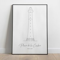 Leuchtturm La Coubre, Atlantik-Leuchtturm-Poster Leuchtturm La Coubre, Atlantik-Leuchtturm-Poster von AMareeBasseVendee