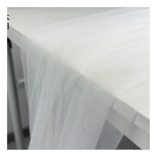 AMateschitz 1.6M Breit Halbdurchsichtiger Tüll Stoff Kulissenvorhänge Dekostoff Musselin Tischdeko Vorhang Tischläufer Hochzeitsbogen Gardinen Deko für Party Torbogen Hochzeit Weiß 1M AMateschitz 1.6M Breit Halbdurchsichtiger Tüll Stoff Kulissenvorhänge Dekostoff Musselin Tischdeko Vorhang Tischläufer Hochzeitsbogen Gardinen Deko für Party Torbogen Hochzeit Weiß 1M von AMateschitz