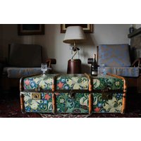 Einzigartig William Morris Steamer Stämme Couchtisch | Upcycling Möbel Perfekt Als Vintage Spielzeugtruhe Decke Aufbewahrung Bank Oder Truhe Einzigartig William Morris Steamer Stämme Couchtisch | Upcycling Möbel Perfekt Als Vintage Spielzeugtruhe Decke Aufbewahrung Bank Oder Truhe von AMflorence
