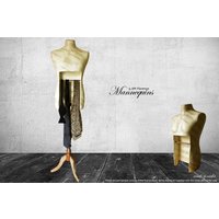 Elegante Krawatte Fliege Hänger Büste Mannequin Vitrine Schmuck Display Exklusive Möbel Schlafzimmer Garderobe Elvis von AMflorence