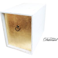 Shabby Chic Einzelschublade Verwittertes Weiß & Gold Shabby Chic Einzelschublade Verwittertes Weiß & Gold von AMflorence