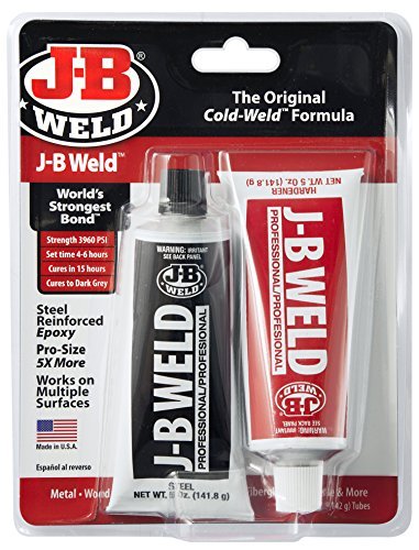 J-B Weld 8281 Professional Size Steel Reinforced Epoxy Twin Pack - 10 oz by J-B Weld von J-B Weld