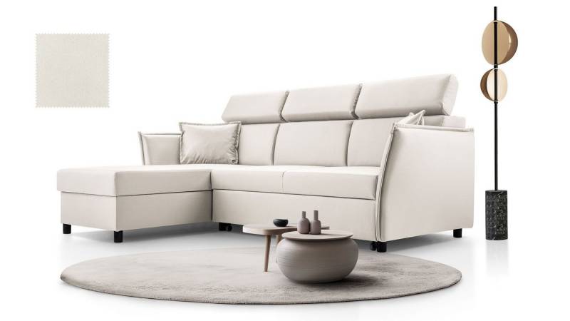 AN-MOEBEL4U Ecksofa Sofa Boris Stoff pflegeleicht Bettkasten freistehend rechts/links, set, Schlaffunktion Kopfteile verstellbar freistehend mit Stoff bezogen AN-MOEBEL4U Ecksofa Sofa Boris Stoff pflegeleicht Bettkasten freistehend rechts/links, set, Schlaffunktion Kopfteile verstellbar freistehend mit Stoff bezogen von AN-MOEBEL4U