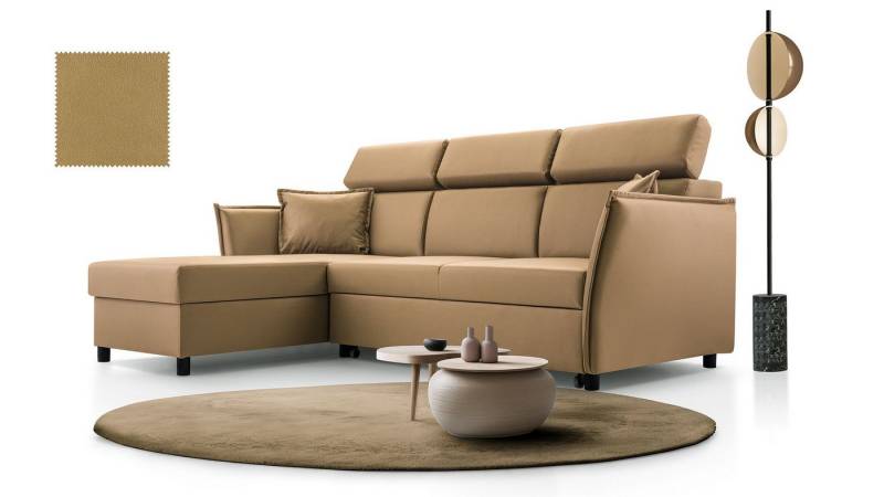 AN-MOEBEL4U Ecksofa Sofa Boris Stoff pflegeleicht Bettkasten freistehend rechts/links, set, Schlaffunktion Kopfteile verstellbar freistehend mit Stoff bezogen AN-MOEBEL4U Ecksofa Sofa Boris Stoff pflegeleicht Bettkasten freistehend rechts/links, set, Schlaffunktion Kopfteile verstellbar freistehend mit Stoff bezogen von AN-MOEBEL4U