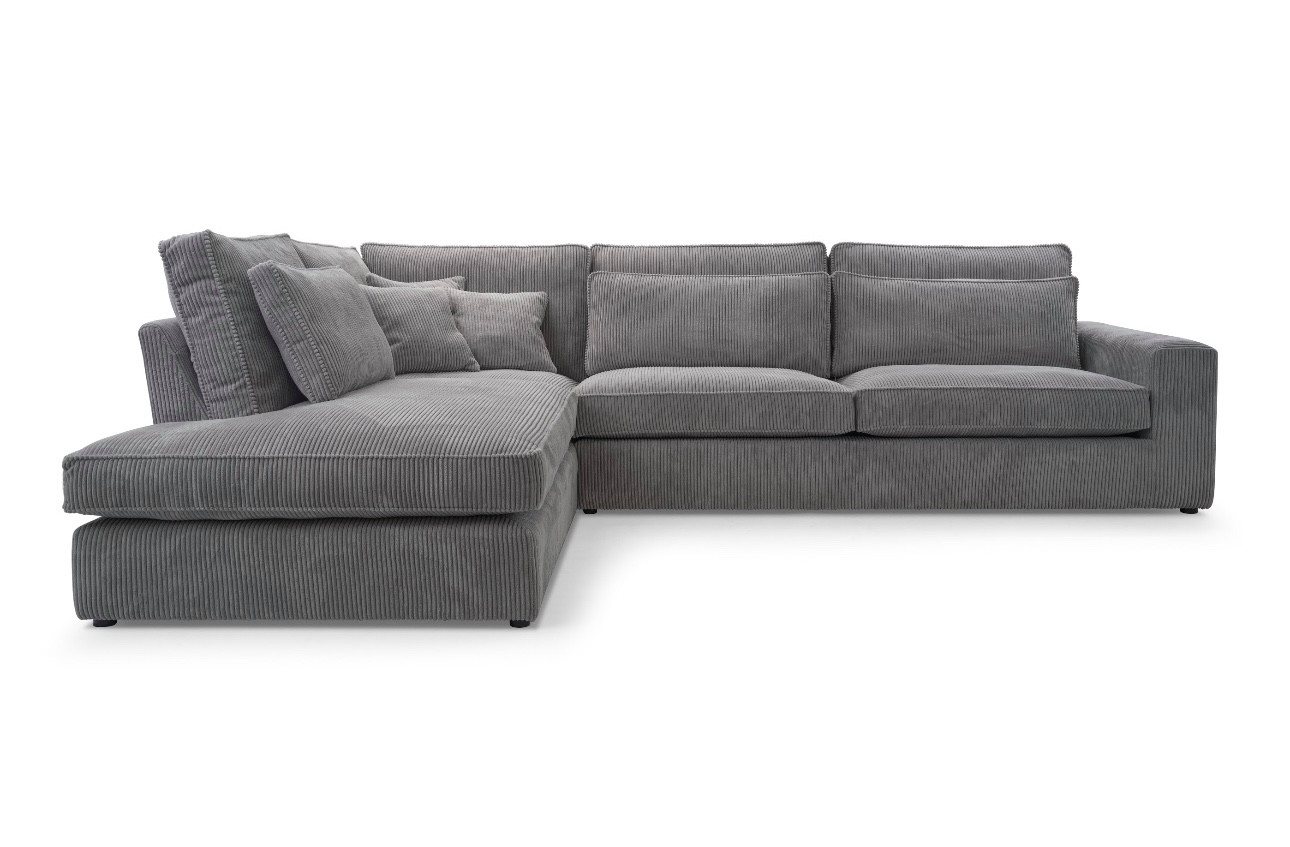 AN-MOEBEL4U Ecksofa COMFORTO MINI CORD 280 x 224 cm, Sofa von AN-MOEBEL4U