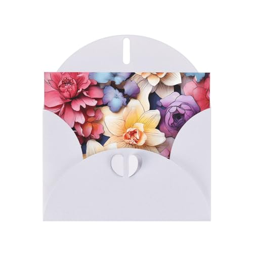 ANABPRMA Bunte Blumenmotive, doppelseitiger Glitzer-Karton, Einladungen für Weihnachten, Geburtstag, Valentinstag, Hochzeit und Party, Umschläge im Lieferumfang enthalten ANABPRMA Bunte Blumenmotive, doppelseitiger Glitzer-Karton, Einladungen für Weihnachten, Geburtstag, Valentinstag, Hochzeit und Party, Umschläge im Lieferumfang enthalten von ANABPRMA