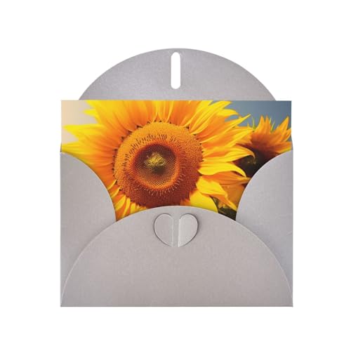 ANABPRMA Sonnenblumen-Urlaubskarten, doppelseitiger Glitzer-Karton, Weihnachten, Geburtstag, Valentinstag, Hochzeit und Party-Einladungen, Umschläge im Lieferumfang enthalten ANABPRMA Sonnenblumen-Urlaubskarten, doppelseitiger Glitzer-Karton, Weihnachten, Geburtstag, Valentinstag, Hochzeit und Party-Einladungen, Umschläge im Lieferumfang enthalten von ANABPRMA