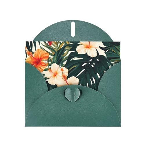 ANABPRMA Tropische Sommer-Hawaii-Blumen-Palmenblätter, doppelseitiger Glitzer-Karton, Weihnachten, Geburtstag, Valentinstag, Hochzeit und Party-Einladungen, Umschläge im Lieferumfang enthalten ANABPRMA Tropische Sommer-Hawaii-Blumen-Palmenblätter, doppelseitiger Glitzer-Karton, Weihnachten, Geburtstag, Valentinstag, Hochzeit und Party-Einladungen, Umschläge im Lieferumfang enthalten von ANABPRMA