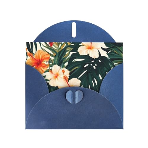 ANABPRMA Tropische Sommer-Hawaii-Blumen-Palmenblätter, doppelseitiger Glitzer-Karton, Weihnachten, Geburtstag, Valentinstag, Hochzeit und Party-Einladungen, Umschläge im Lieferumfang enthalten ANABPRMA Tropische Sommer-Hawaii-Blumen-Palmenblätter, doppelseitiger Glitzer-Karton, Weihnachten, Geburtstag, Valentinstag, Hochzeit und Party-Einladungen, Umschläge im Lieferumfang enthalten von ANABPRMA