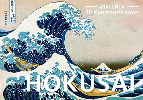 Postkarten-Set Katsushika Hokusai: 18 Kunstpostkarten aus hochwertigem Karton. ca. € 0,28 pro Karte (Anaconda Postkarten, Band 20) von ANACONDA