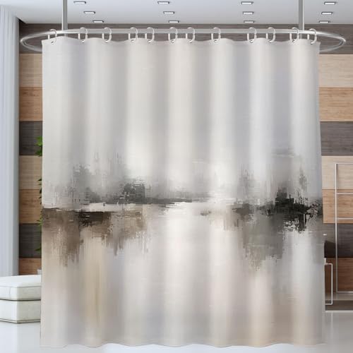 ANALTIRCE Duschvorhang 200x200cm Abstrakter Himmel Seespiegelung Minimalismus Textur,Beschwerter Waschbar Polyester Antischimmel Wasserabweisend Stoff Badevorhänge mit 12 Ösen und für Badezimmer ANALTIRCE Duschvorhang 200x200cm Abstrakter Himmel Seespiegelung Minimalismus Textur,Beschwerter Waschbar Polyester Antischimmel Wasserabweisend Stoff Badevorhänge mit 12 Ösen und für Badezimmer von ANALTIRCE