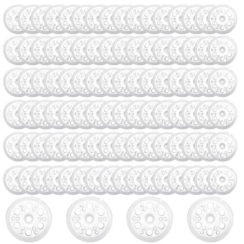 100 Stück Unterlegplatten Kunststoff, PP Unterlegscheiben, Schaumstoffplatten Unterlegscheiben zur Befestigung und Unterstützung von Schaumstoff Dämmstoffteller 100 Stück Unterlegplatten Kunststoff, PP Unterlegscheiben, Schaumstoffplatten Unterlegscheiben zur Befestigung und Unterstützung von Schaumstoff Dämmstoffteller von ANBOO