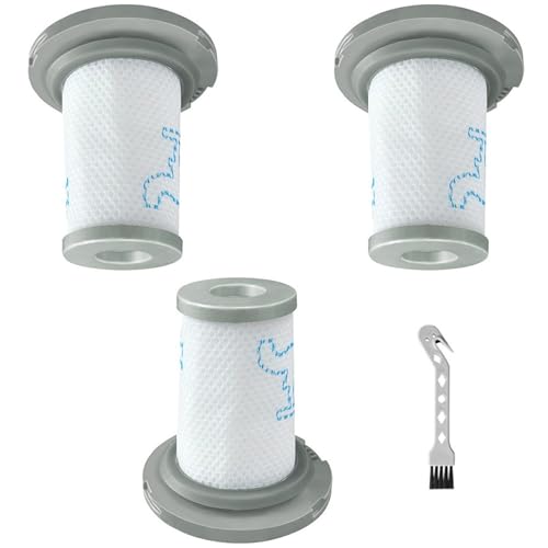 3 Stück ZR009006 Filter für Rowenta X-Force Flex 8.60 RH96XX Akku-Staubsauger, HEPA Filter Ersatzfilter für Rowenta X-PERT 6.60 RH68XX RH9611 RH9637 RH9638 RH6821 RH6837 RH6838 Ersatzteile Zubehör von ANBOO