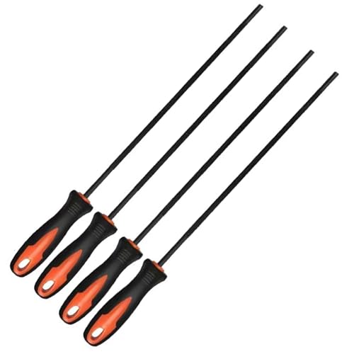 4 Stück Kettensäge Schärfen, Pferd Rundfeile, Feile Kettensäge, Rundfeile Kettensäge, Kettensäge Feilen, Feilenset, Gibt Es 4 Größen Von 3.2mm, 4.0mm, 4.8mm, 5.5mm Pferd Feile Geeignet für Kettensägen 4 Stück Kettensäge Schärfen, Pferd Rundfeile, Feile Kettensäge, Rundfeile Kettensäge, Kettensäge Feilen, Feilenset, Gibt Es 4 Größen Von 3.2mm, 4.0mm, 4.8mm, 5.5mm Pferd Feile Geeignet für Kettensägen von ANBOO