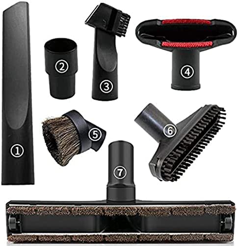 ANBOO 32mm Staubsauger Düsen Bürsten Set für Shop Vac/Hoover, Professional Vakuum-Aufsätze Zubehör/Reinigungs-Set Include Hartbodendüse, Fugendüse, Polsterdüse, 32-35mm Adapter ANBOO 32mm Staubsauger Düsen Bürsten Set für Shop Vac/Hoover, Professional Vakuum-Aufsätze Zubehör/Reinigungs-Set Include Hartbodendüse, Fugendüse, Polsterdüse, 32-35mm Adapter von ANBOO