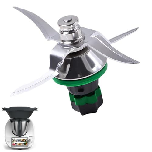 ANBOO Mixmesser Messer für Vorwerk Thermomix TM5 TM6 Thermomix Zubehör Ersatzmesser aus Edelstahl SUS420 TM5 Messer TM6 Messer, Thermomix Messer TM6 TM5 Zubehör Ersatzteile von ANBOO