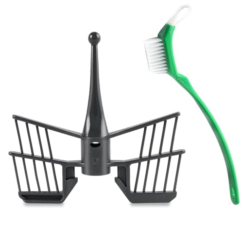 ANBOO Schmetterling Rühraufsatz für Thermomix TM5 TM6 TM31,Thermomix Zubehör,Thermomix Rühraufsatz,Thermomix Schmetterling,Lebensmittelecht Mixer Zubehör Ersatzteile(Mit Pinsel） von ANBOO