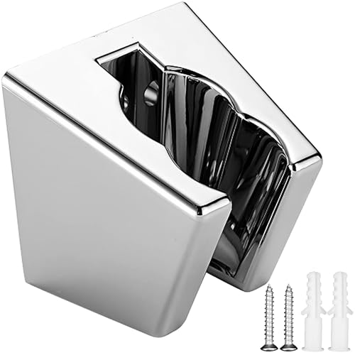 Duschkopfhalterung, Duschbrause Halterung Brausehalter, Halterung Duschkopf, Handbrause Halterung mit Schrauben, Duschkopfhalterung Wand Kompatibel mit Den Meisten Duschköpfen (Doppel-Steckplatz) von ANBOO
