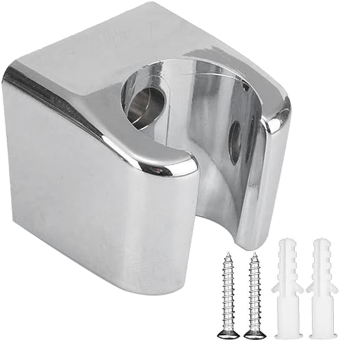 Duschkopfhalterung, Duschbrause Halterung Brausehalter, Halterung Duschkopf, Handbrause Halterung mit Schrauben, Duschkopfhalterung Wand Kompatibel mit Den Meisten Duschköpfen (Einzel-Steckplatz) von ANBOO