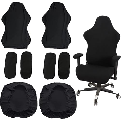 ANBWEHR Gaming Stuhl bezug, gamingsthuhl 8 Stück bürostuhl mit Armlehnen/stuhlrücken bezug/sitzbezug bürostuhl, für Computer stühle/dx Racing/pc sitzbezug Stuhl-kein Stuhl von ANBWEHR