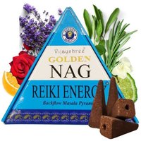 Backflow Jumbo Golden Nag Räucherstäbchen – Reiki Backflow Jumbo Golden Nag Räucherstäbchen – Reiki von ANCIENT WISDOM