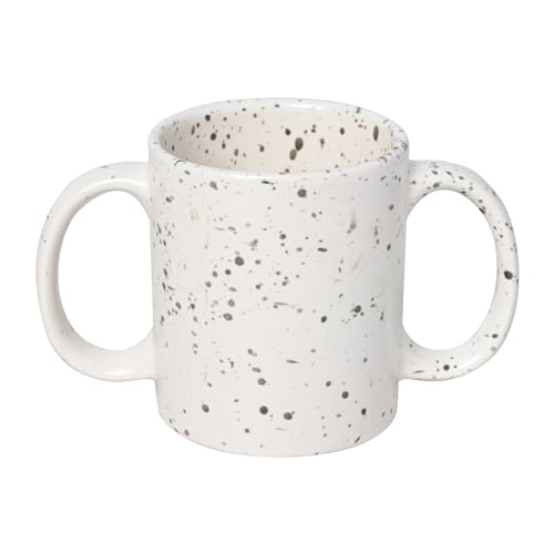 ANCIENTIMPEX Tasse mit zwei Griffen (Doppelgriff-Tasse), 350 ml Fassungsvermögen, schwarzer Dalmatiner von ANCIENTIMPEX