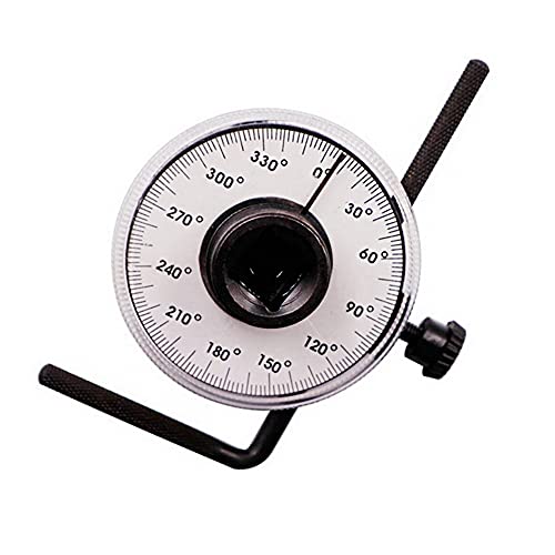 ANCLLO 1,27 cm verstellbarer Antrieb Winkelmesser Drehmomentschlüssel Messgerät Auto Garage Werkzeug von ANCLLO