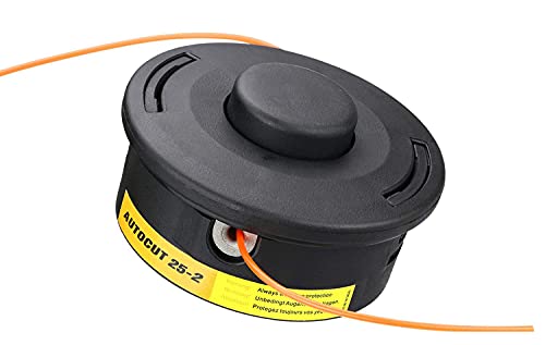 ANCLLO 25-2 Mähkopf ersetzen AutoCut Passend für Stihl Trimmerkopf Ersatz FS44 FS55 FS80 FS83 FS85 FS86 FS88 FS90 FS110 FS130 FS120 FS55 FS80 FS95 FS100,Pinselschneider für Stihl FS, KM Serie von ANCLLO
