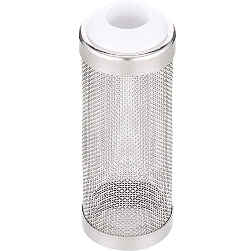 ANCLLO 4 x 12 mm Edelstahlfilter für Aquarien, Ansaugfilter für Aquarien, zum Schutz von Fischen, Garnelen Inhalation ANCLLO 4 x 12 mm Edelstahlfilter für Aquarien, Ansaugfilter für Aquarien, zum Schutz von Fischen, Garnelen Inhalation von ANCLLO