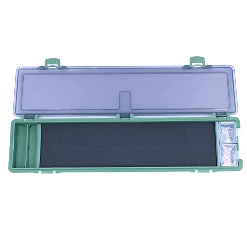 ANCLLO Faltbare Subline Box Tragbare Subline Schnur Angelhaken Aufbewahrungsbox Container Organizer Box Angelzubehör Aufbewahrung, Aufbewahrungsbox Rig Board mit Pins Karpfenangeln Rig Container Kit von ANCLLO