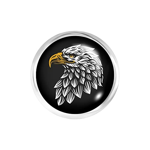 Andante CHUNK Click-Button Druckknopf für Chunk-Armbänder, Chunk-Ringe und andere Chunk-Accessoires - Adler Andante CHUNK Click-Button Druckknopf für Chunk-Armbänder, Chunk-Ringe und andere Chunk-Accessoires - Adler von ANDANTE