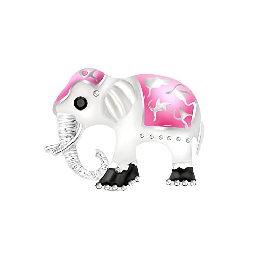 Andante CHUNK Click-Button Druckknopf für Chunk-Armbänder, Chunk-Ringe und andere Chunk-Accessoires - Elefant von ANDANTE