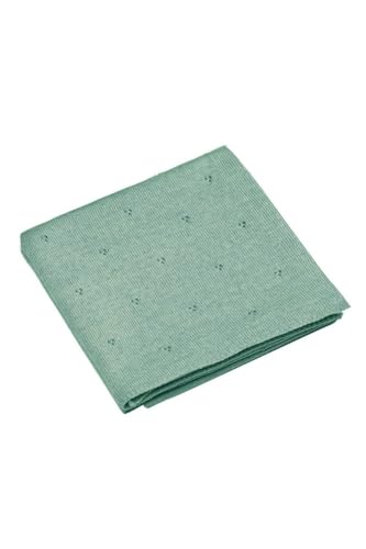 Ander Babydecke Merinowolle Apollo - Kuscheldecke Kinder 75cm x 100cm - Baby Kuscheldecke Salbeigrün Farben - Baby Zubehör Bequem und Sicher von ANDER