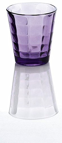 TOGNANA 6er Set Wasserglas Christine, violett, 300 ml. von ANDREA FONTEBASSO