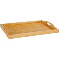 Andrea House - Tablett de Frühstück ms22200 mit Bambusgriffen 43 x 31 x 5 cm von ANDREA HOUSE