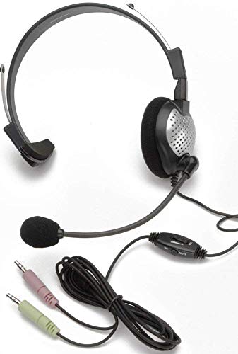 ANDREA NC-181VM ON-EAR VOICE/MUTE MONO HEADSET von ANDREA