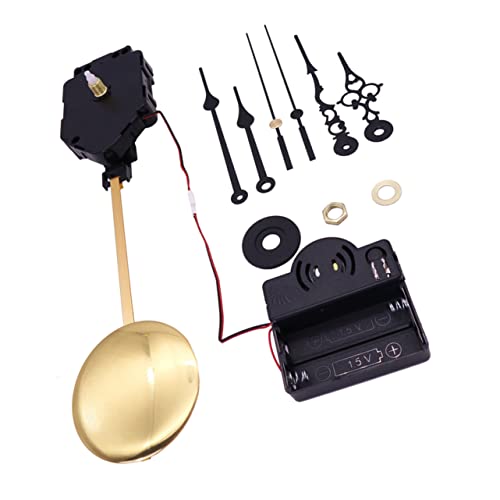ANDRESLAD 1 Satz Uhrwerk mit Antriebseinheit für Uhr Reparaturen Zeiger Varianten Kompatibel mit Musikboxen ohne Batterie für DIY Projekte und Wanduhr Restauration ANDRESLAD 1 Satz Uhrwerk mit Antriebseinheit für Uhr Reparaturen Zeiger Varianten Kompatibel mit Musikboxen ohne Batterie für DIY Projekte und Wanduhr Restauration von ANDRESLAD