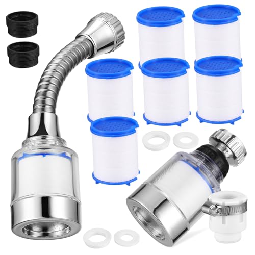 ANDRESLAD 1 Set Wasserfilter Für Küchenspülen Wasserhahnfilter Mit 6 Filterelementen Inklusive Kurzem Duschkopf Und Adapter Effektive Wasserfiltration Für Badezimmer Und Küche ANDRESLAD 1 Set Wasserfilter Für Küchenspülen Wasserhahnfilter Mit 6 Filterelementen Inklusive Kurzem Duschkopf Und Adapter Effektive Wasserfiltration Für Badezimmer Und Küche von ANDRESLAD