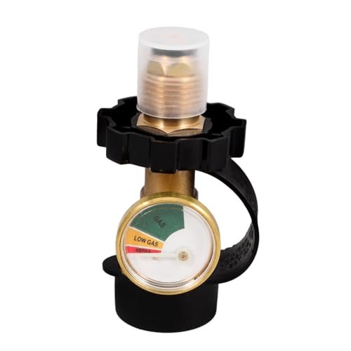 ANDRESLAD Adapter Stecker mit Gewinde Gas Druckregler Verbindung für Propantanks Robuster und Langlebiger Reduzieranschluss mit Sicherheitsabschaltung ANDRESLAD Adapter Stecker mit Gewinde Gas Druckregler Verbindung für Propantanks Robuster und Langlebiger Reduzieranschluss mit Sicherheitsabschaltung von ANDRESLAD