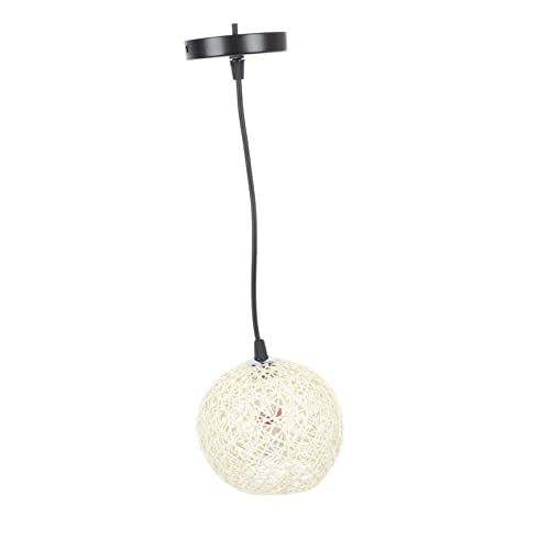 ANDRESLAD 1 Stück Hängelampe Rattan Retro Deckenleuchte für Wohnzimmer Esszimmer Bar Stilvolles Hochwertiges Design mit Warmem Licht für Innenräume und Kreative Dekoration ANDRESLAD 1 Stück Hängelampe Rattan Retro Deckenleuchte für Wohnzimmer Esszimmer Bar Stilvolles Hochwertiges Design mit Warmem Licht für Innenräume und Kreative Dekoration von ANDRESLAD