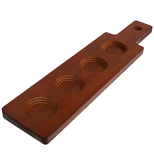 ANDRESLAD 1 Stück Hölzerne Weinablage Becher Steh Form Form DIY Weinbecher Halter Form DIY Tool von ANDRESLAD