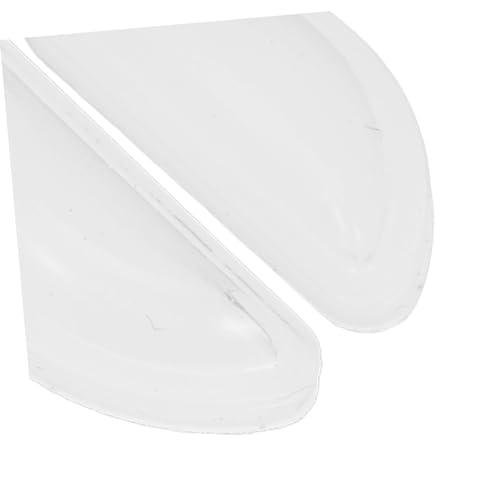 ANDRESLAD 10 Paare Weiche Silikon Nasenpads D förmig Selbstklebend Brillen Ersatzteile rutschfest Transparent Komfortabel für Kunststoffbrillen und Sonnenbrillen von ANDRESLAD