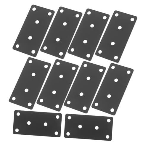 ANDRESLAD 10 Sätze Winkelverbindung Schwerlastplatten für Stabile Regalhalterungen Installieren Design Schwarz für Zuhause und Gewerbe ANDRESLAD 10 Sätze Winkelverbindung Schwerlastplatten für Stabile Regalhalterungen Installieren Design Schwarz für Zuhause und Gewerbe von ANDRESLAD