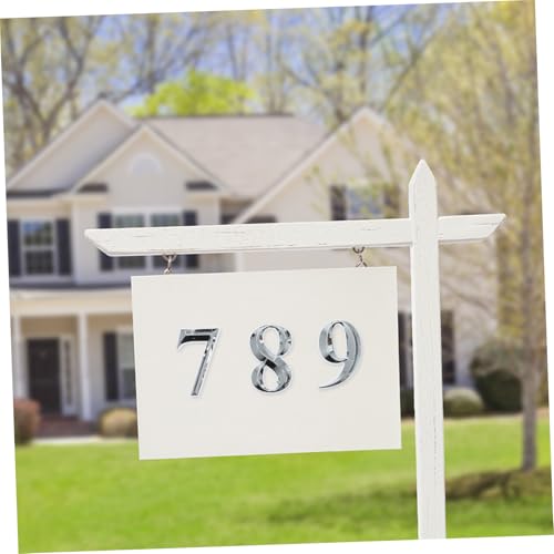 ANDRESLAD 10 Stück Teiliges Abs mit Edelstahloptik Selbstklebend Modern und Praktisch für Haustüren Briefkästen Wohnungen und Büros Langlebig und Vielseitig Einsetzbar ANDRESLAD 10 Stück Teiliges Abs mit Edelstahloptik Selbstklebend Modern und Praktisch für Haustüren Briefkästen Wohnungen und Büros Langlebig und Vielseitig Einsetzbar von ANDRESLAD