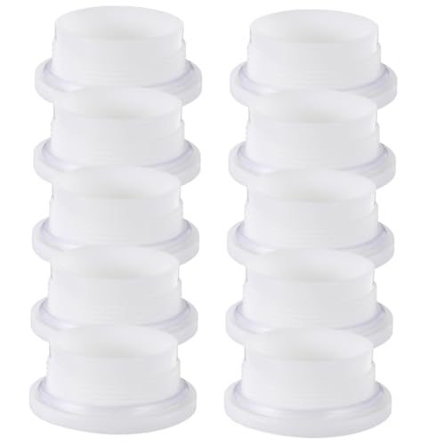 ANDRESLAD 10 Stück Teiliges Kunststoff spundkappen für Ölfässer Präzise Gewindeabdeckung Langlebig und Formstabil Kompatibel mit Chemischen Fässern Sicherer Verschluss für Industrie und von ANDRESLAD