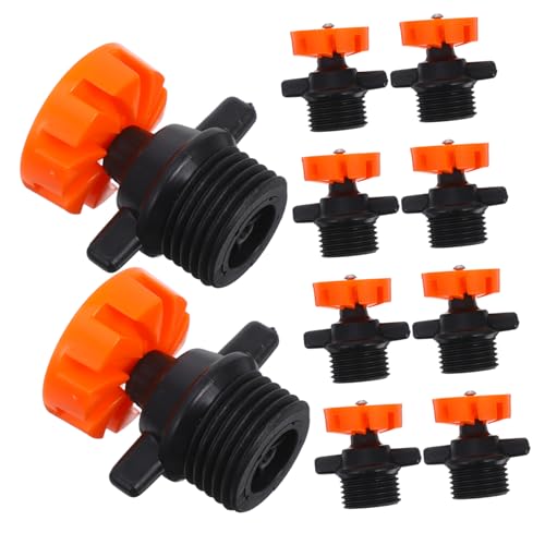ANDRESLAD 10 Stück Teiliges Rotierender Sprinklerköpfe mit Außengewinde Automatische Bewässerung Mittlere Reichweite Sanfte Zerstäubung für Grünflächen Garten und Bonsai Langlebig Orange ANDRESLAD 10 Stück Teiliges Rotierender Sprinklerköpfe mit Außengewinde Automatische Bewässerung Mittlere Reichweite Sanfte Zerstäubung für Grünflächen Garten und Bonsai Langlebig Orange von ANDRESLAD